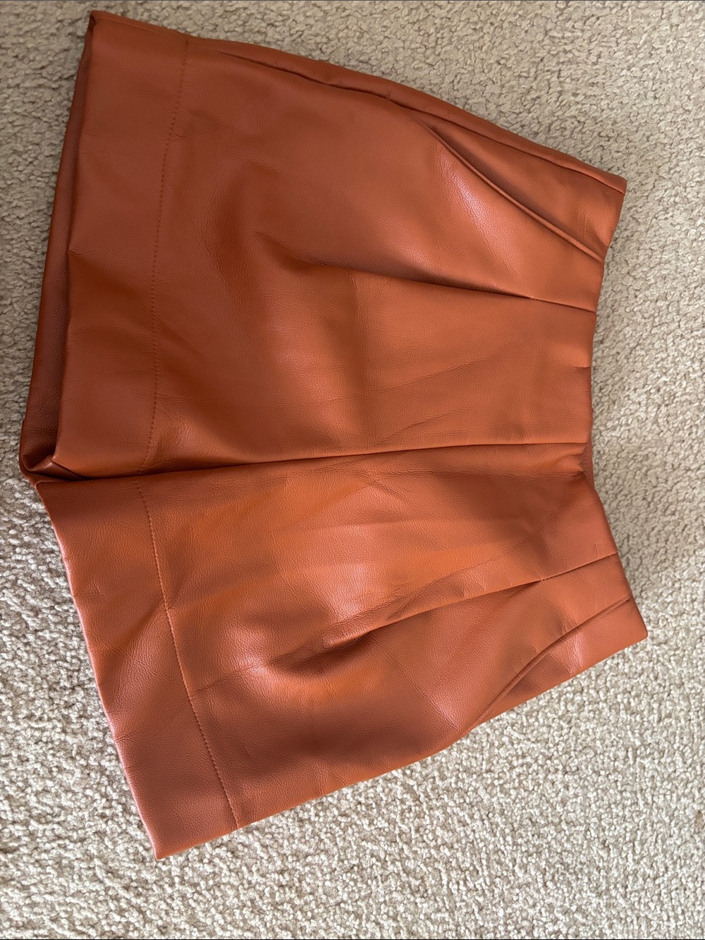Marie Oliver Cognac Shorts